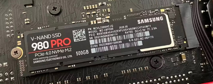 connexion directe m.2 samsung ssd à l'ordinateur