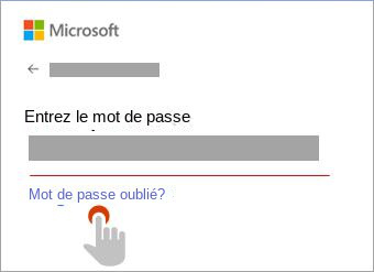 Comment réinitialiser le mot de passe d'un compte Microsoft en ligne ?