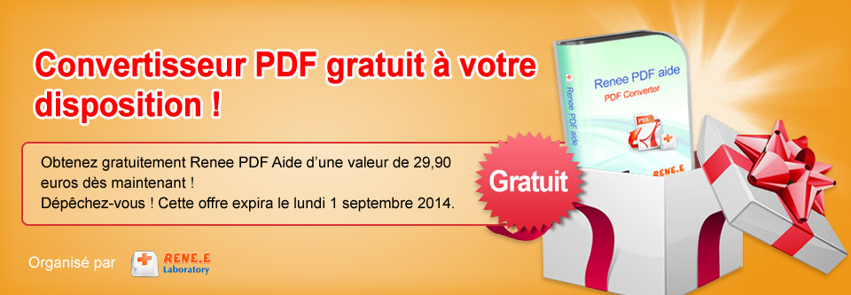 Renee PDF Aide - Convertisseur PDF gratuit