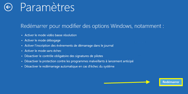 Redémarrer l'ordinateur windows 8 - Renee PassNow